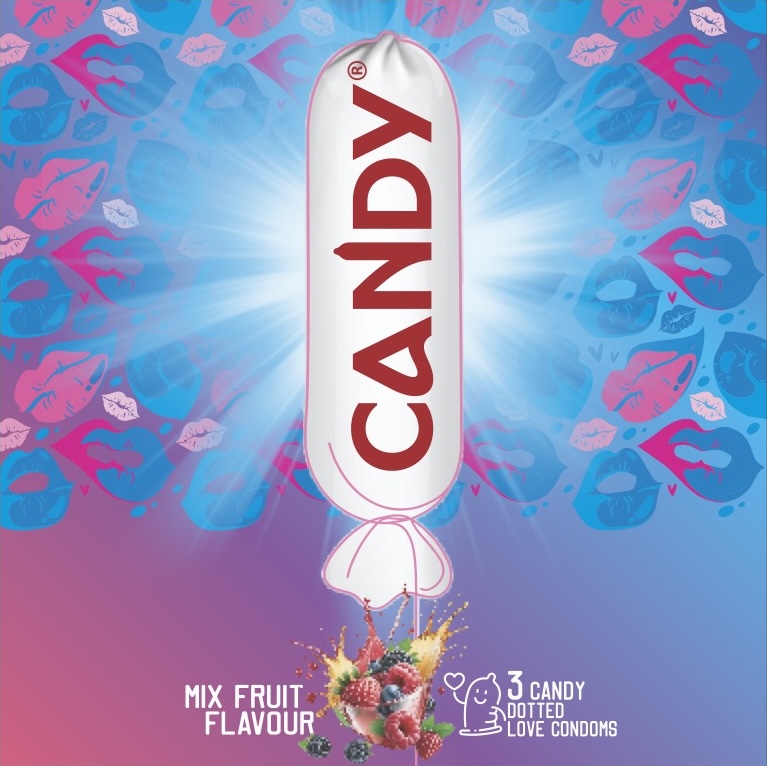 Mix Fruit Flavour Candy Condom